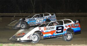 Read more about the article Dave Warren Golf Carts & Powersports Joins the Dirt Track Action with Racing Legends!