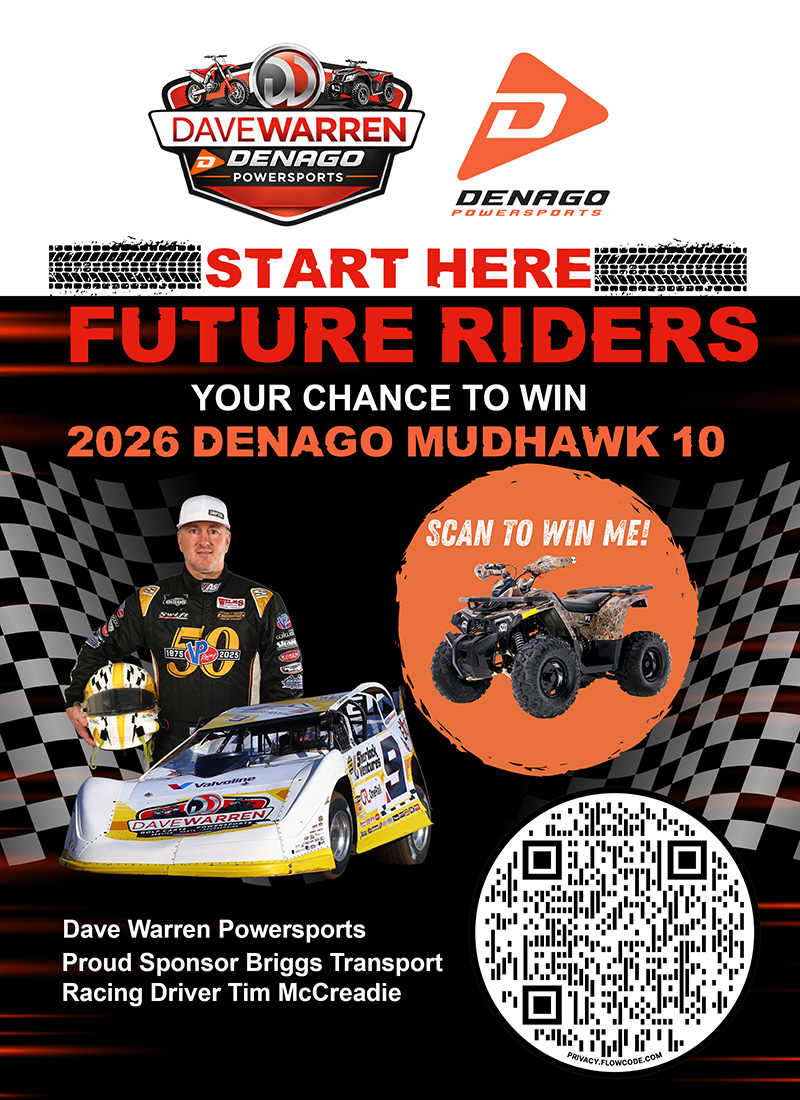 Win a 2026 Denago Mudhawk 10 Mobile